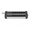 Prolunga elettrica Brennenstuhl 1391000912 3 m 12 prese AC per interni nero bianco