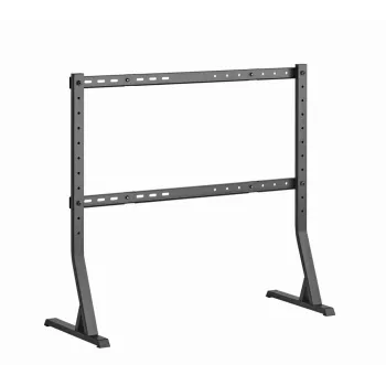 Supporto TV da terra GEMBIRD TVS-D90F-01 per TV 45–90 pollici, acciaio, altezza fissa, VESA 200x200–800x400, carico max. 60 kg, 970×800×525 mm