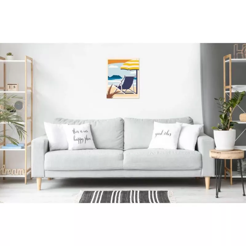 Set da pittura Ravensburger CreArt – Relax at the Beach (23897) set artistico