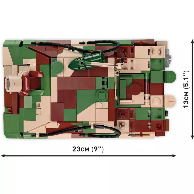 Set di costruzione Cobi 38 cm Sturmmörser Sturmtiger 1100 pezzi