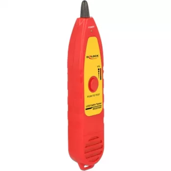 Delock 86109 cable finder per tester per cavi 86108, rosso/giallo