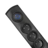 Protezione da sovratensione Qoltec 50113 nero 8 uscite AC 230 V 1,8 m