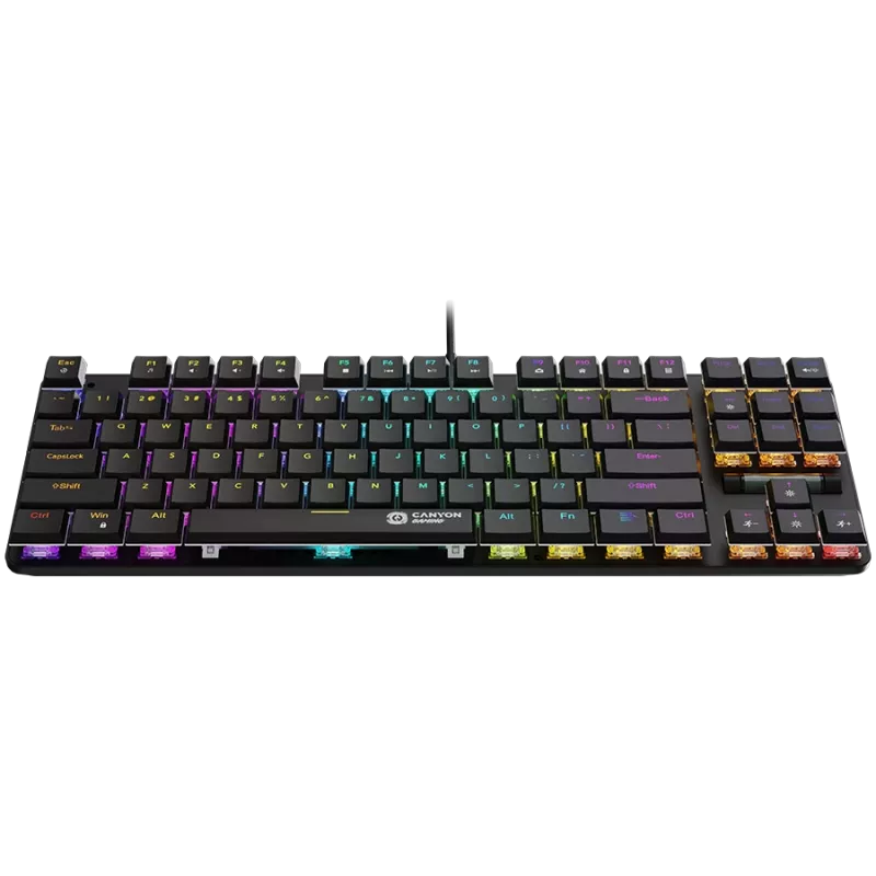 CANYON tastiera Cometstrike TKL GK-50 EN/RU con filo