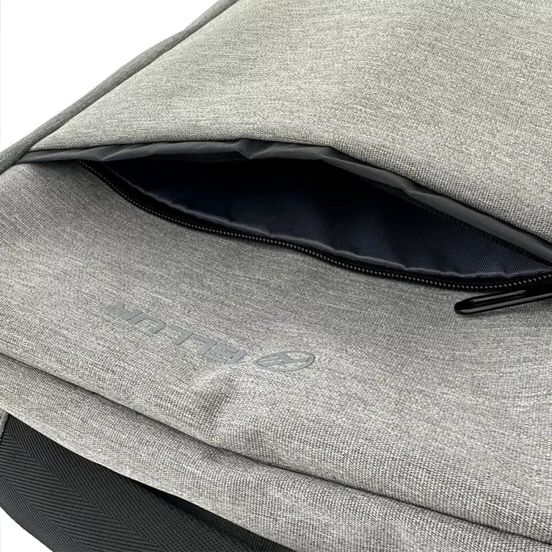 Zaino per laptop Tellur Nomad 15.6 pollici, grigio – scomparto laptop imbottito, tasche organizer