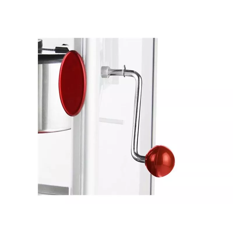 Emerio POM-120650 macchina per popcorn, 360 W, rossa/argento