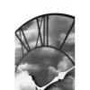 NeXtime orologio 3037 Clouds, Ø39 cm, da parete, nero