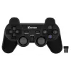 VAKOSS GP-4705BK gamepad wireless USB, PC/PS3, vibrazione dual shock, analogico/digitale, nero