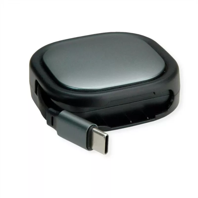 ROLINE cavo avvolgibile USB2.0 C-C ST/ST 1,2m – cavo – digitale/dati (11.02.8420)