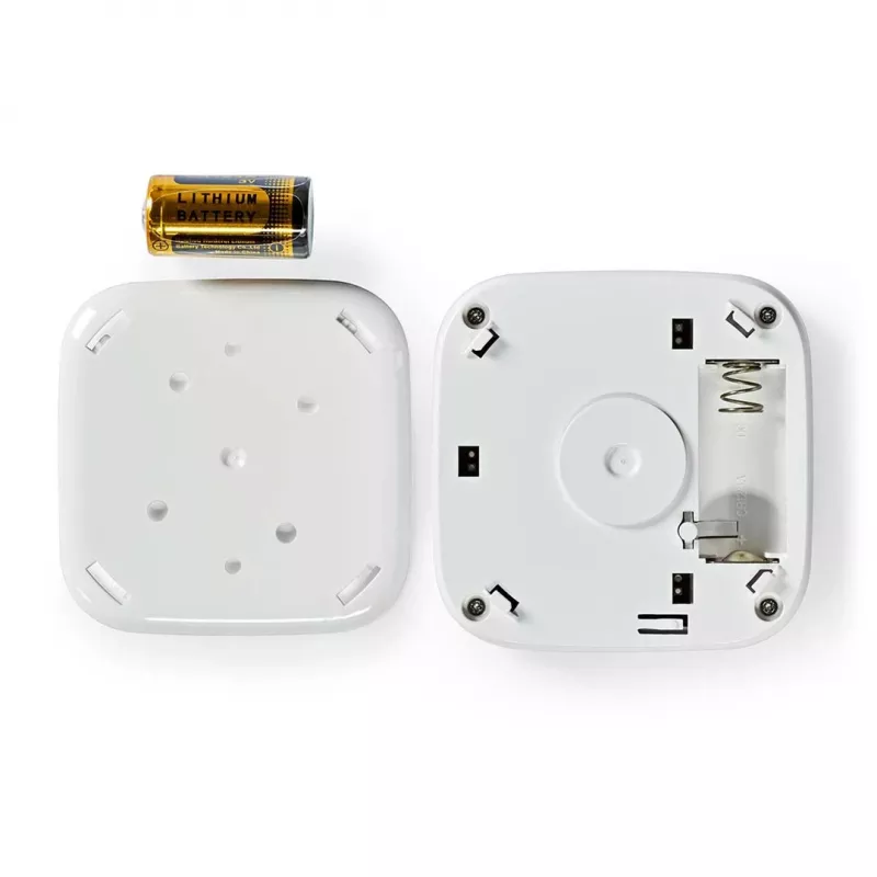 Rilevatore di fumo Nedis WIFIDS21WT sensore fumo Wi‑Fi smart per sicurezza domestica