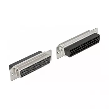 Connettore per cavi DeLOCK 66723 D-Sub HD 50 poli nero argento