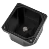 Componente per raffreddamento PC Aqua-Computer 34083 — parte per raffreddamento a liquido, 0,16 l refrigerante, 80×80×48 mm, nero