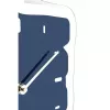 NeXtime orologio da parete 3072bl Thumbs up, 40,5x41,5 cm, da parete, blu/argento