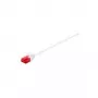Wentronic Goobay cavo patch CAT 6 slim, U/UTP, bianco, 20 m - materiale in rame (93712)