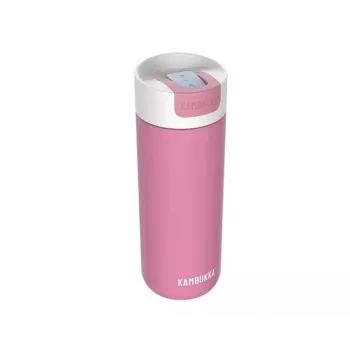 Tazza termica Kambukka 500 ml acciaio inox BE0111-02028, isolamento sottovuoto, a tenuta stagna, coperchio Snapclean, rosa