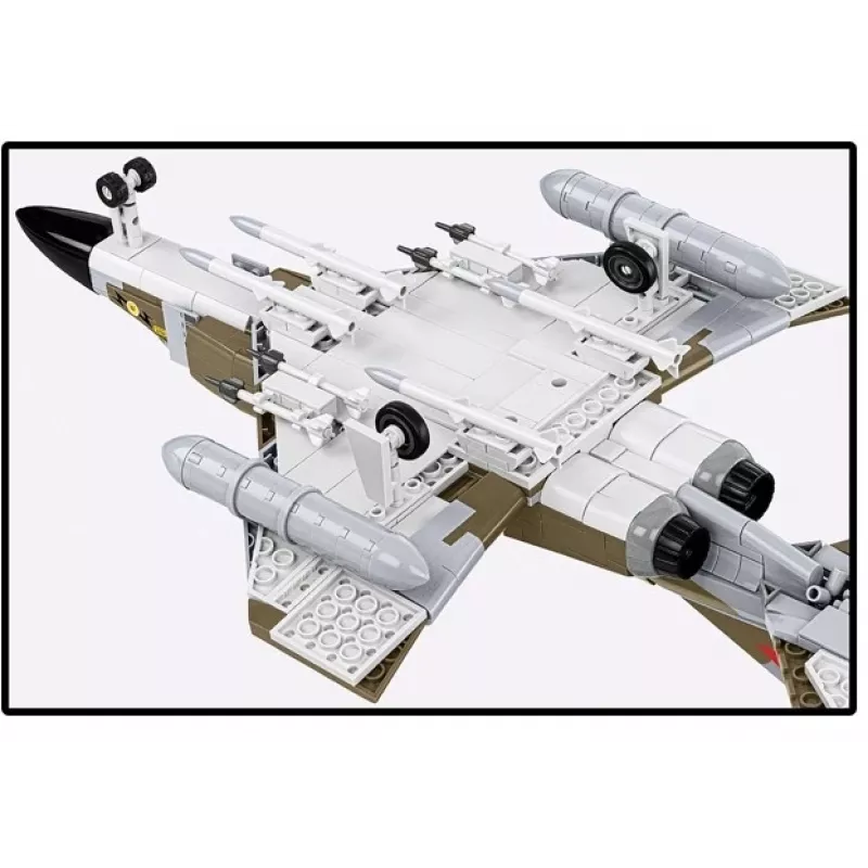 Cobi Blocks F-4M Phantom II modello aereo militare, set da costruzione da 728 pezzi