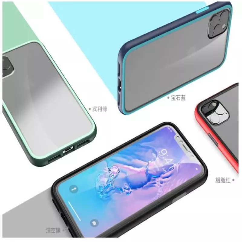 Custodia protettiva anti-shock COMMA per iPhone 11 Pro Max – nero