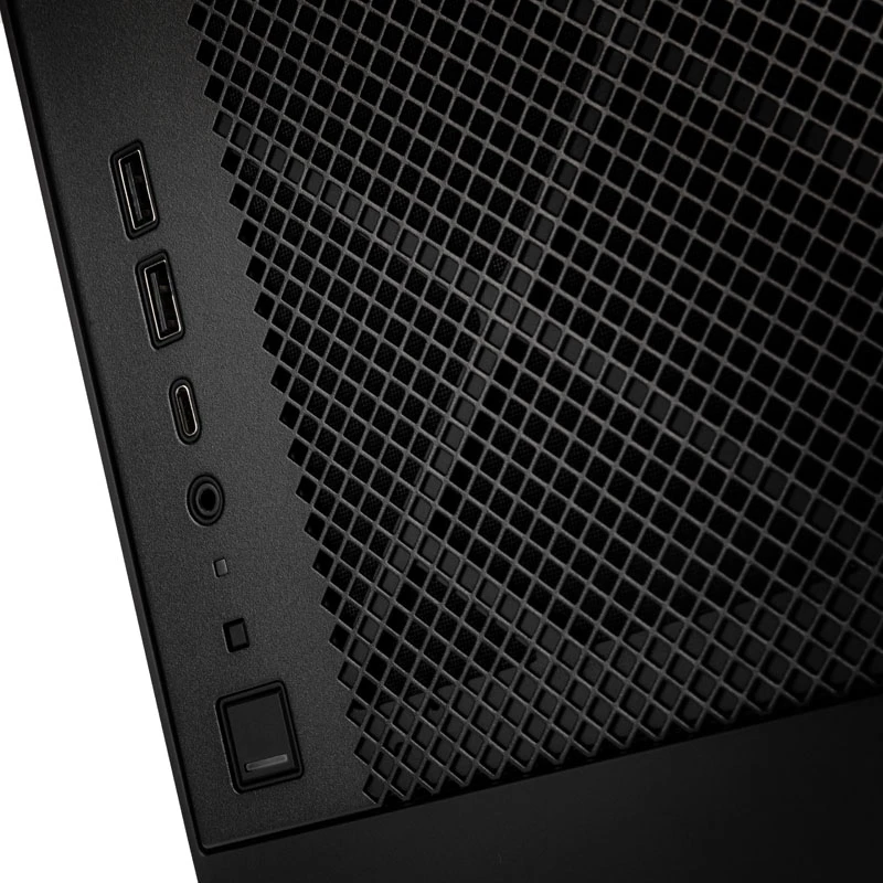 SilverStone ALTA G1M - Torre MicroATX - Micro-ATX - senza alimentatore (SFX12V/SFX-L12V) - nero - USB/Audio