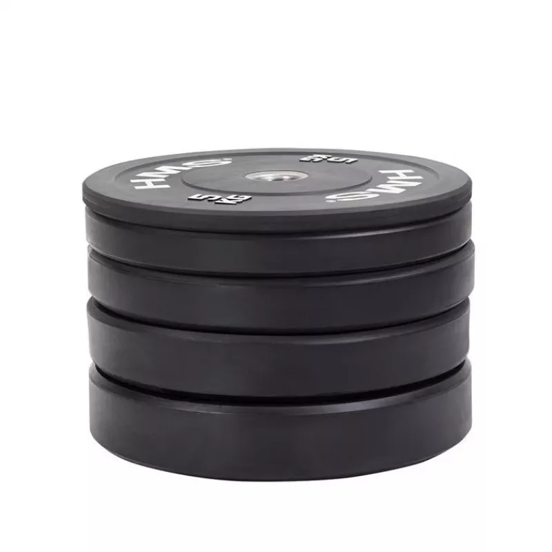 HMS Fitness BBR15 1 pz. disco per bilanciere olimpico rivestito in gomma