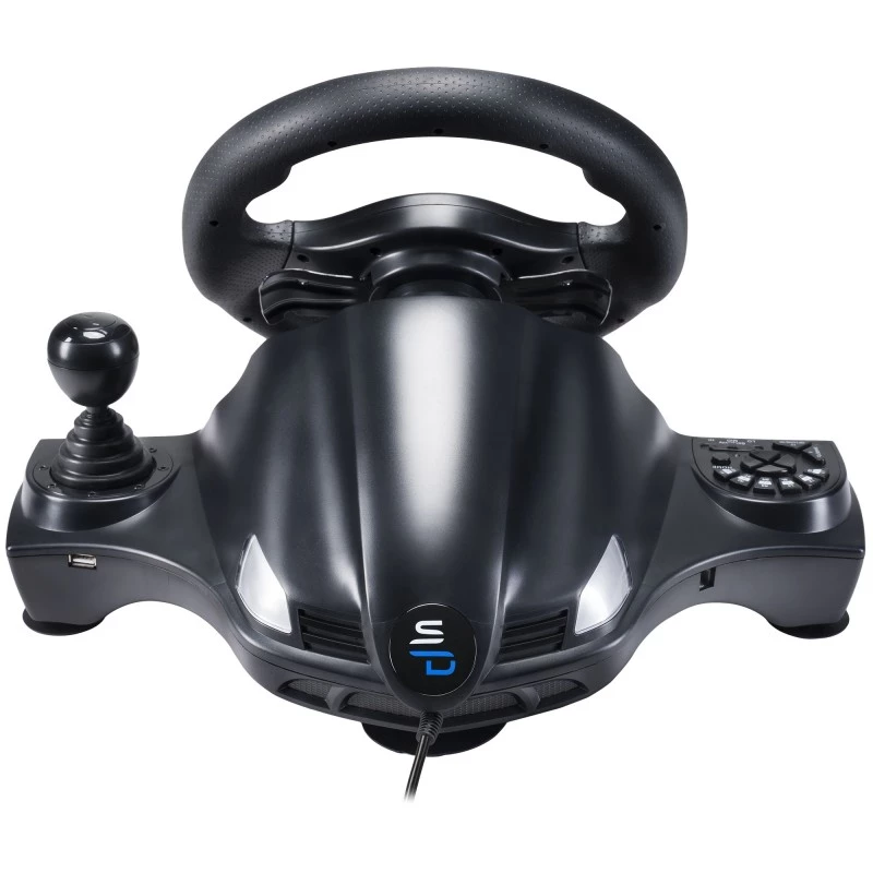 Volante + pedali Subsonic SA5156-NG rotazione 270° USB nero