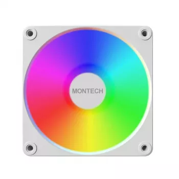 Montech GF120 V2 ARGB modulo ventola per case PC 12 cm bianco 1 pz.