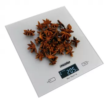 Mesko | Bilancia da cucina | MS 3145 | Portata massima 5 kg | Divisione 1 g | Tipo di display LCD | Argento