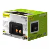 Friggitrice ad aria elettrica Maestro MR-760 – apparecchio da tavolo a doppia struttura, 3,5 L + 6 L, comando touch, 2000–2400 W, nero