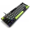 Tastiera meccanica MEDIA-TECH MT1260 Red Core MX60, formato 60%, switch CHERRY MX Red, illuminazione RGB, USB, verde