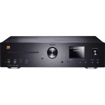 Sintoamplificatore stereo Magnat MC 400 — 2.0 canali, 40 W per canale, lettore CD, Wi-Fi, Bluetooth, DAB/FM, Ethernet (nero)