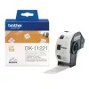 Brother DK-11221 (DK11221) etichette, quadrate, nero su bianco, 23 mm, 1000 etichette per rotolo