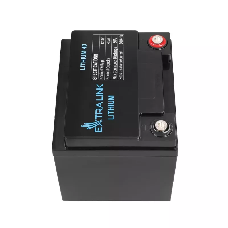 Accumulatore Extralink LiFePO4 40AH 12,8 V BMS batteria 40000 mAh
