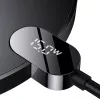 Caricabatterie Baseus CCED000001 per dispositivi mobili cuffie, smartphone nero USB ricarica wireless per interni