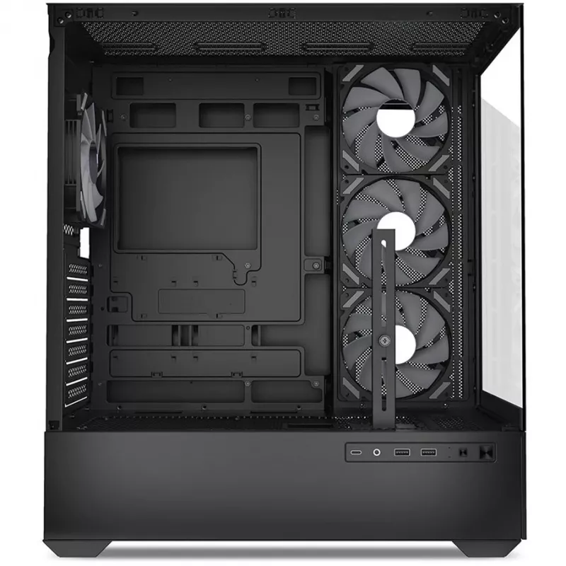 Case PC Sharkoon AK6 RGB, ATX, nero
