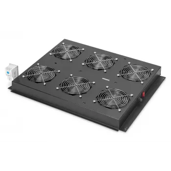 Digitus DN-19 FAN-6-SRV-B Prodotto nero