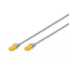 DIGITUS Cavo patch slim CAT 6A U/UTP RJ-45 Cat6a 2m grigio