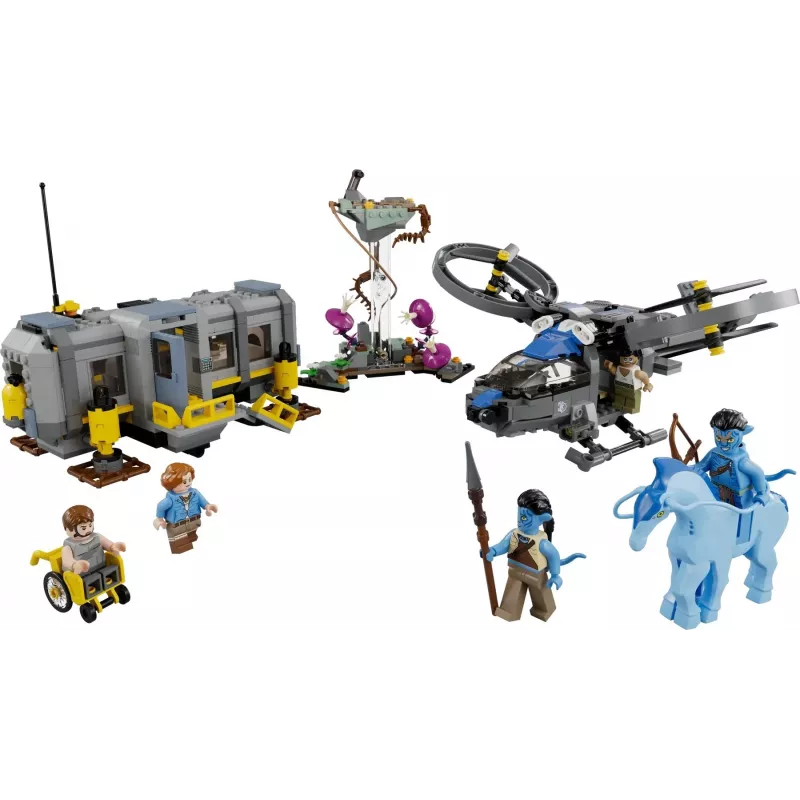 LEGO Avatar Montagne Sospese: Sito 26 e Rda Samson set 75573, multicolore