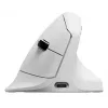 Mouse meccanico Keychron M5 8K bianco (M5-A24) con filo/wireless, design compatto