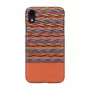 Custodia per smartphone man and wood per iPhone XR — Browny Check nero custodia protettiva