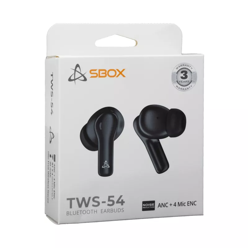 Cuffie SBOX EB-TWS54 nero