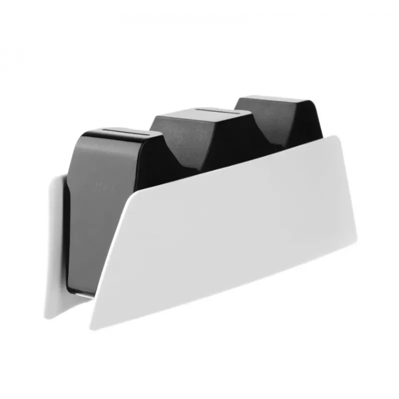 Base di ricarica FIXED FIXPS5-DCC-BW per PlayStation 5 con filo nero bianco