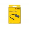 Adattatore USB Type-C maschio a LAN 2,5 Gigabit compatto DeLOCK 66645