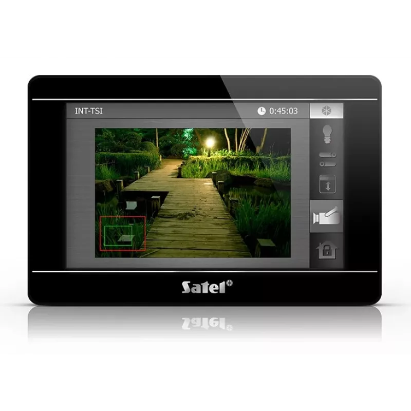 Pannello di controllo touchscreen SATEL INT-TSI-B pannello a parete LCD da 7 pollici per sistemi di sicurezza