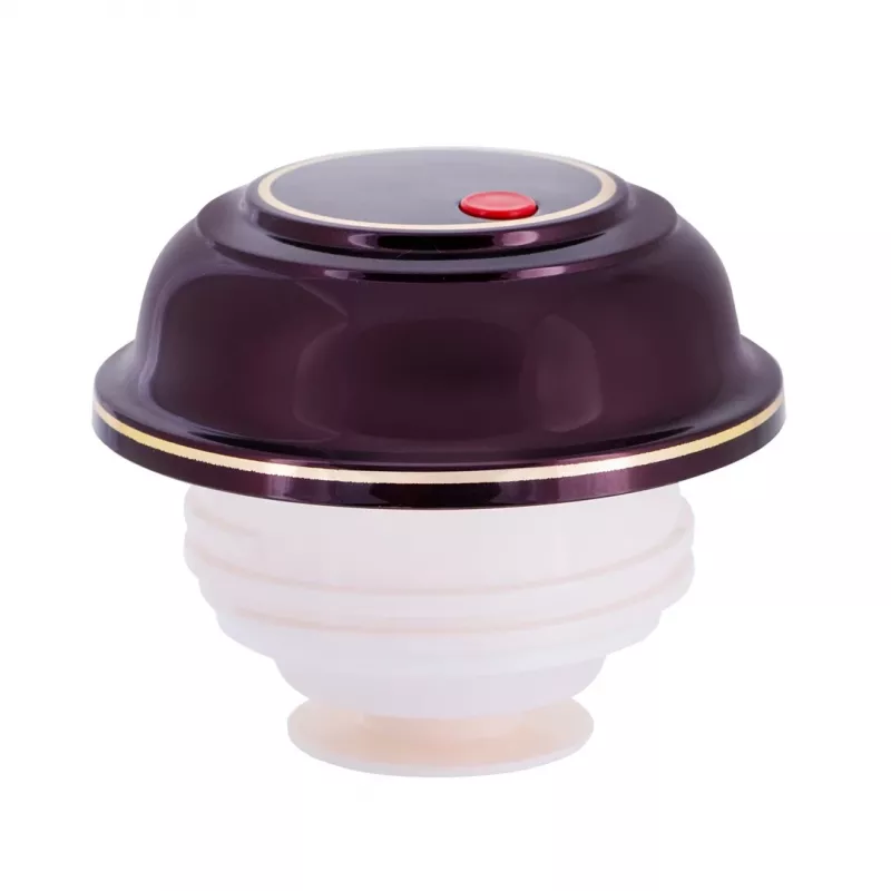 Borraccia termica ROTPUNKT 330-16-04-0 1 L, rosso ciliegia, mantiene caldo 24 h, freddo 36 h