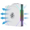 Lian Li UNI FAN TL Wireless 12RTL1W1W ventola per case, ARGB, PWM, Reverse Blade, 120 mm, bianco