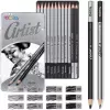 Set artistico da schizzo Colorino 80118PTR – 12 matite da schizzo e accessori