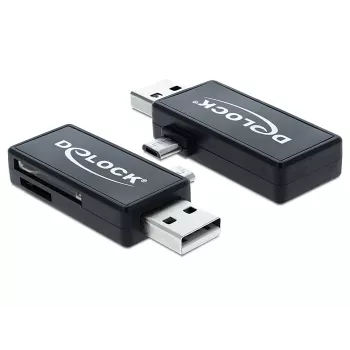 Lettore di schede DeLOCK 91731 USB 2.0 nero