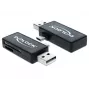 Lettore di schede DeLOCK 91731 USB 2.0 nero