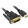 Cavo adattatore Sharkoon - Single Link - HDMI maschio a DVI-D maschio