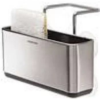 Scolapiatti simplehuman, stretto, acciaio inox spazzolato (KT1134)