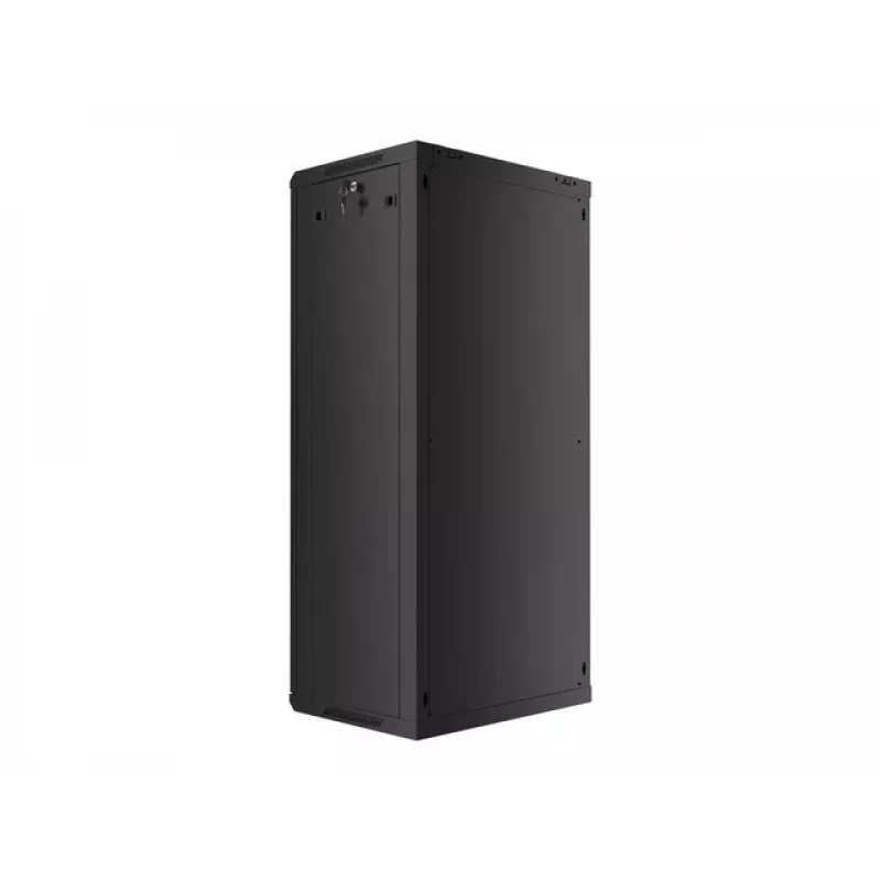 Armadio a parete Lanberg 19'' smontato piatto Pack 27U/600x450mm nero