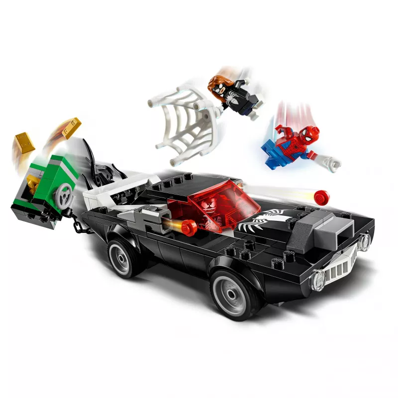 LEGO Marvel Super Heroes Set da costruzione Spider-Man vs. Venom Muscle-Car 76309 — 254 pezzi, 3 minifigure, età 7+